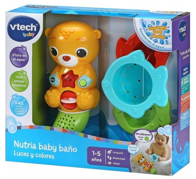Vtech Nutria Baby Baño Luces Y Colores 1-5 Años