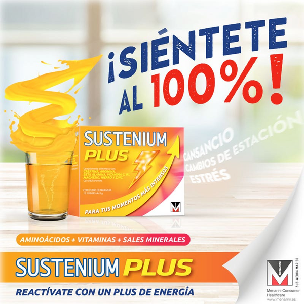 Sustenium Plus Multivitaminico 12 Sobres