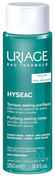 Uriage Hyséac Tónico Peeling Purificante 2,9% AHA 250 ml