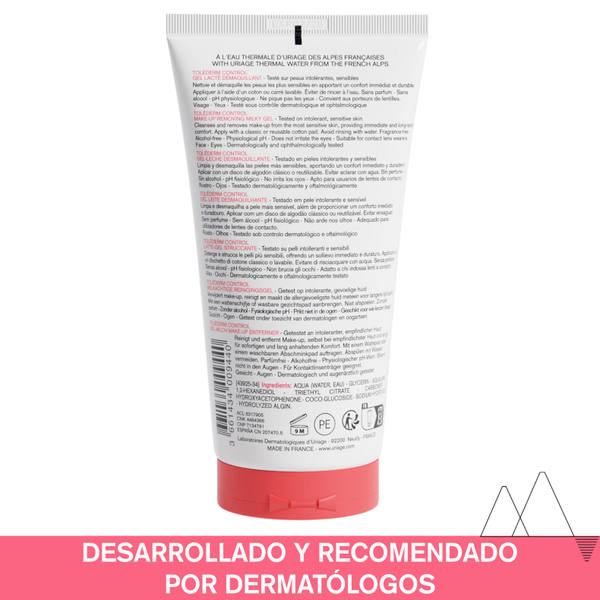 Uriage Toléderm Gel-Leche Desmaquillante 150ml