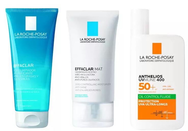 Imagen de La Roche Posay Effaclar Rutina día 3 productos, 50 ml en OfertitasTOP