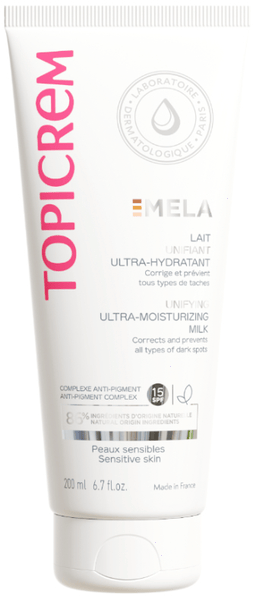 Topicrem Oscuras Mela Leche Unificante 200 Ml - Imagen 3
