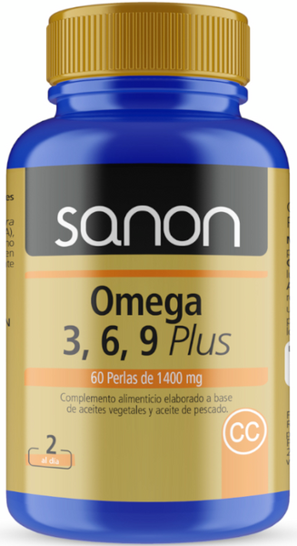 Sanon Omega 3,6,9 Plus 1400 Mg 60 Perlas