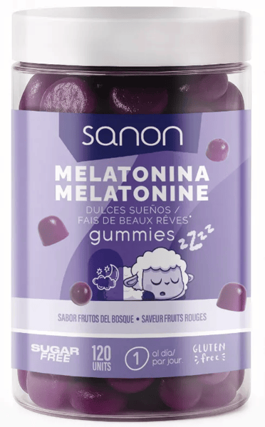 Sanon Melatonina 1,8 Mg 120 Gummies