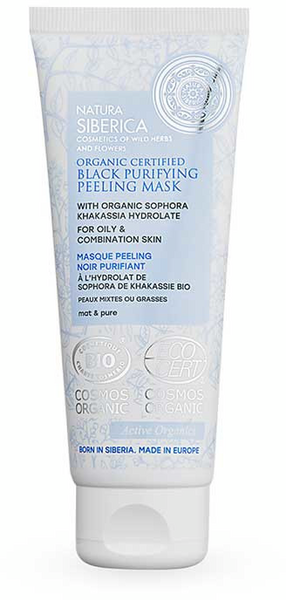 Natura Siberica Mascarilla Exfoliante Negra Purificante 75 Ml