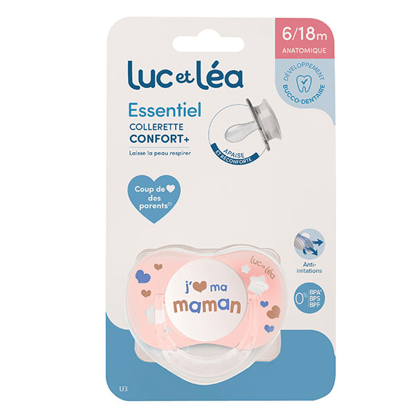 Sucette essentiel j'aime Maman  6-18M 2