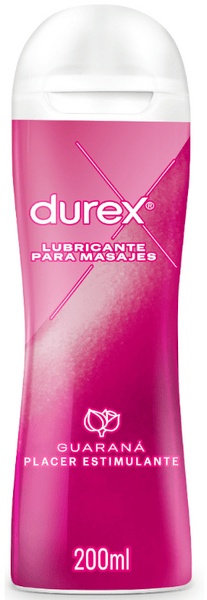 Durex Play Massage 2 en 1 Lubricante Estimulante con Guaraná 200ml