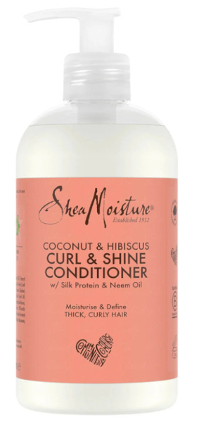 Shea Moisture Acondicionador Para Rizos Con Coco E Hibisco 384ml