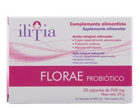 Ilitia Florae Probiótico 30 Cápsulas