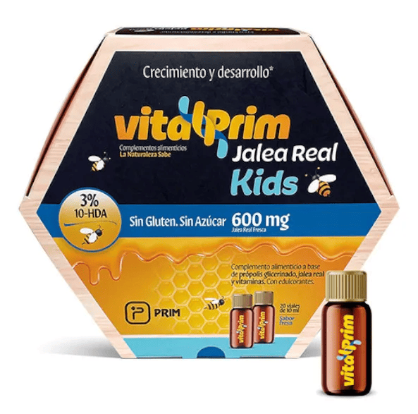 Vitalprim Jalea Real Kids 600Mg 20 Viales