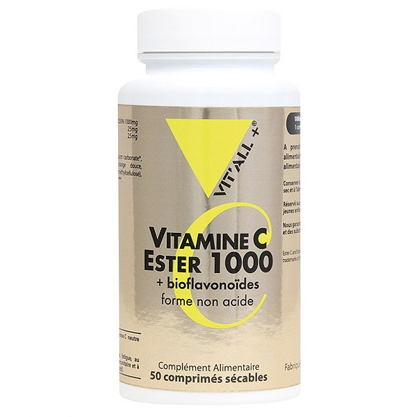 Vitamine C Ester 1000 50 comprimés sécables