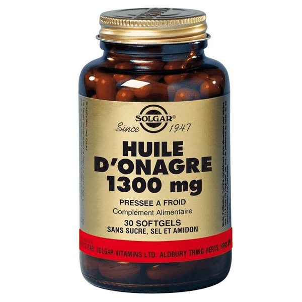 Huile d'Onagre 1300mg 30 Softgels 3