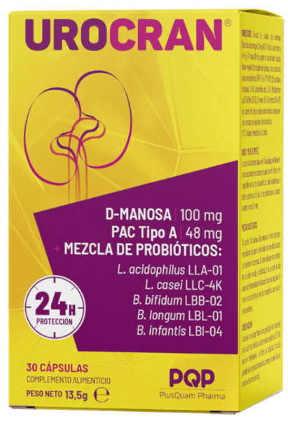 Urocran 30 Cápsulas