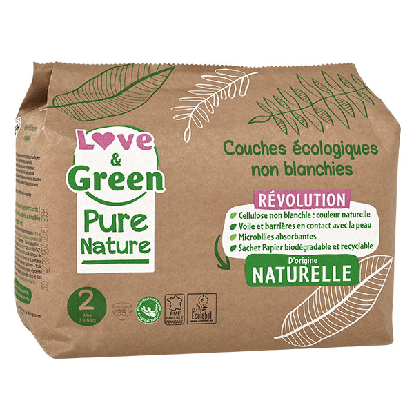 Change Bébé Pure Nature Couche Écologique Taille 2 35 unités 3
