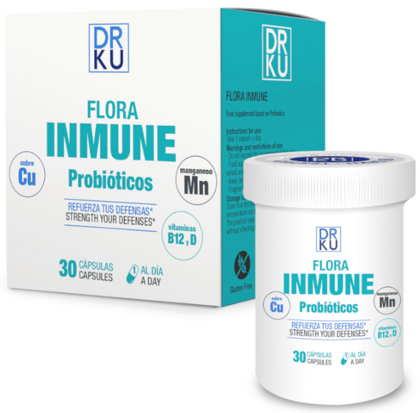 DRKU Flora Inmune 30 Cápsulas Vegetales