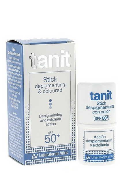 Tanit Stick Despigmentante Con Color SPF50+ 4gr