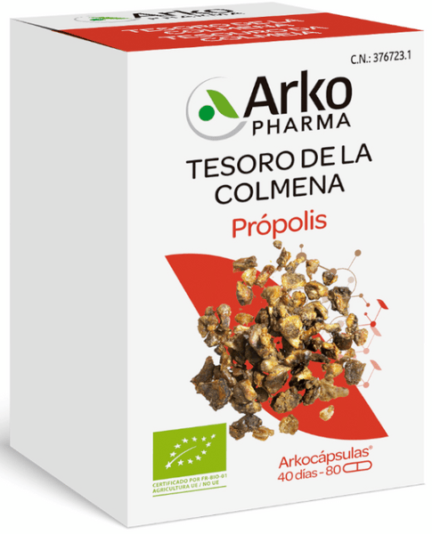 Arkopharma Arkocápsulas Própolis Bio 80 Cápsulas
