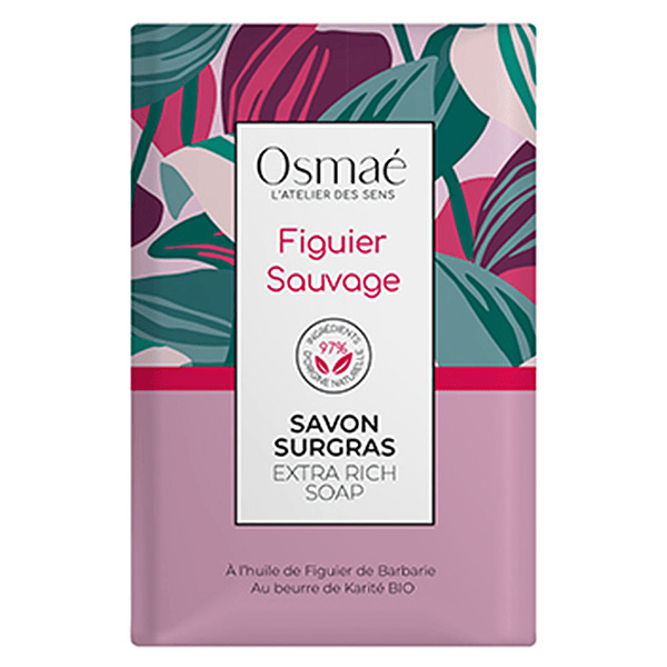 OSMAE Savon surgras figuier sauvage pain 200g 2