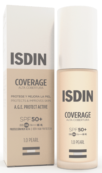 Isdin Coverage Base Maquillaje SPF50+ Tono 1 Pearl 30 ml