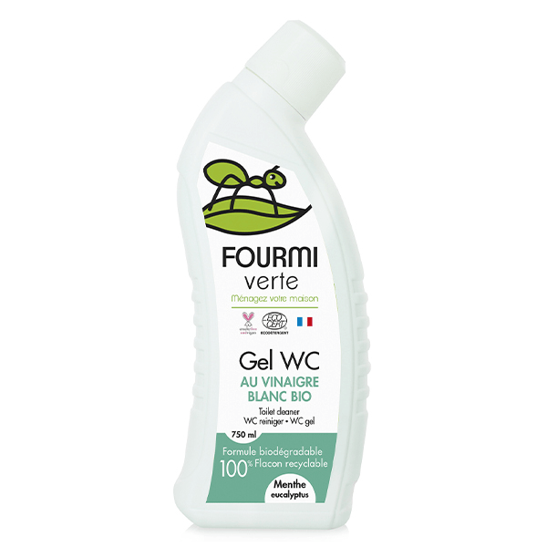 Gel WC Menthe et Eucalyptus Bio 750ml