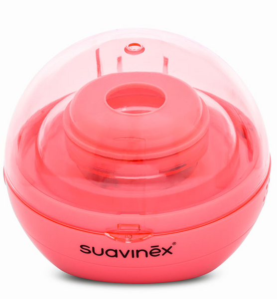 Suavinex Esterilizador Chupetes Portátil Duccio Rosa