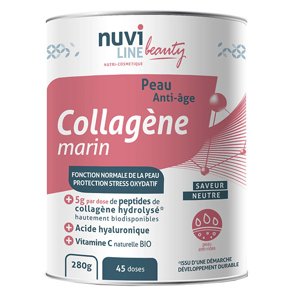 Collagène Marin Peau & Anti-Âge Acide Hyaluronique Vitamine C Neutre 280g 4