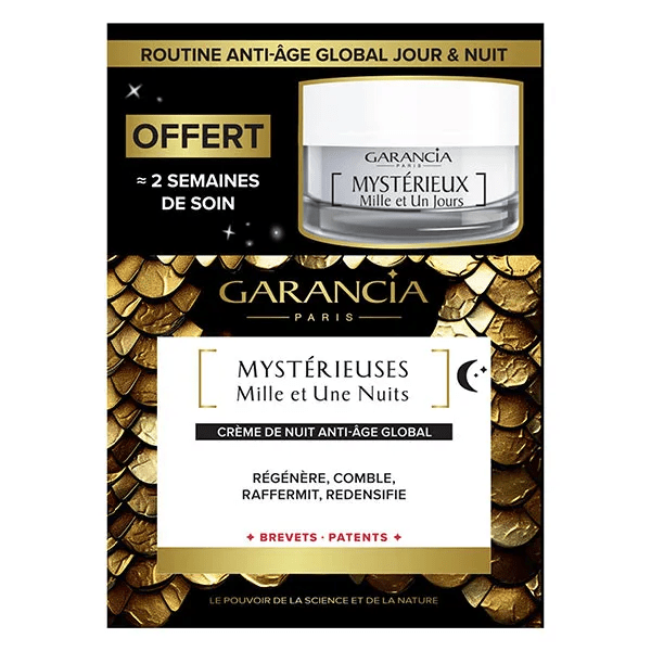 Coffret Mystérieuses Mille et Une Nuits 30ml + Mystérieuses Mille et Un Jour 10ml offert 3