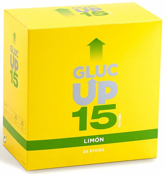 Gluc Up 15 Limón 20 Sticks