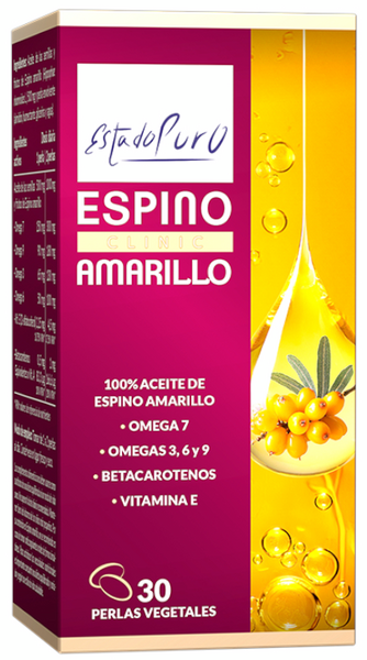 Estado Puro CLINIC Espino Amarillo 30 Perlas Vegetales