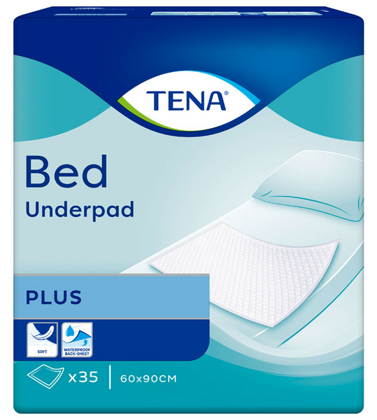 TENA Bed Empapador Plus 60X90cm 35 Unidades