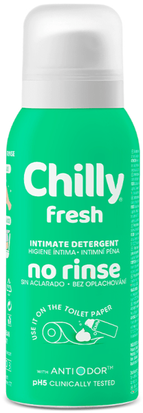 Chilly Fresh Higiene Íntima Sin Aclarado Espuma 100 ml