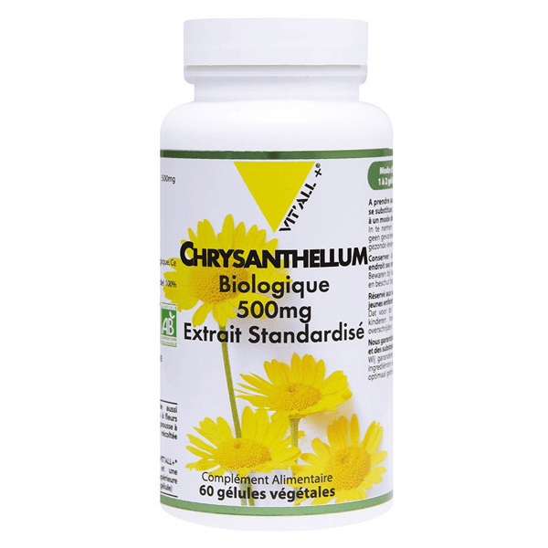 Chrysanthellum 500mg Bio 60 gélules végétales 2