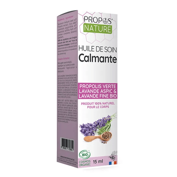 Huile calmante Bio Propolis & Lavande 15ml