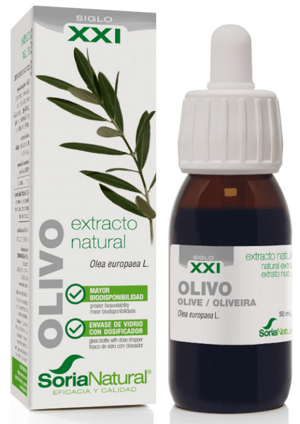 Soria Natural Sxxi Extracto De Olivo 50 Ml
