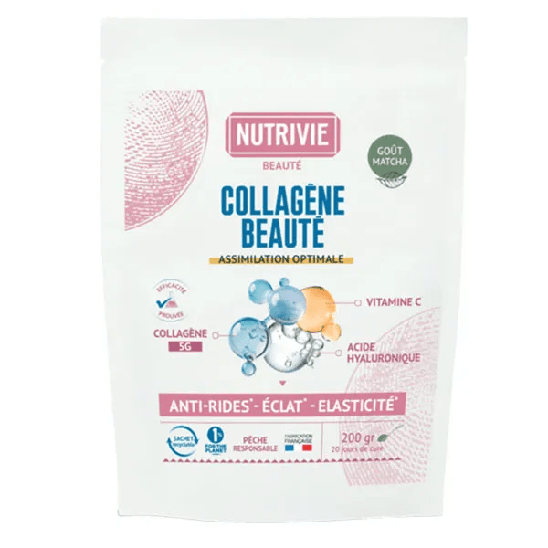 Collagène Beauté de la Peau  Goût Matcha Doypack 200g