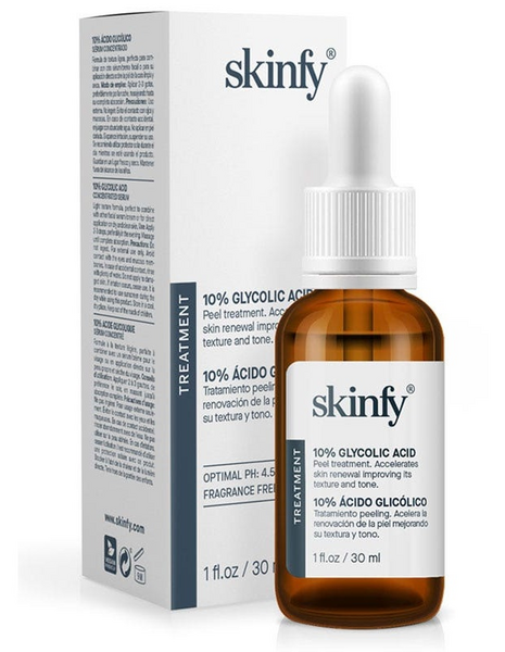 Skinfy Tratamiento Sérum 10% Ácido Glicólico 30 Ml