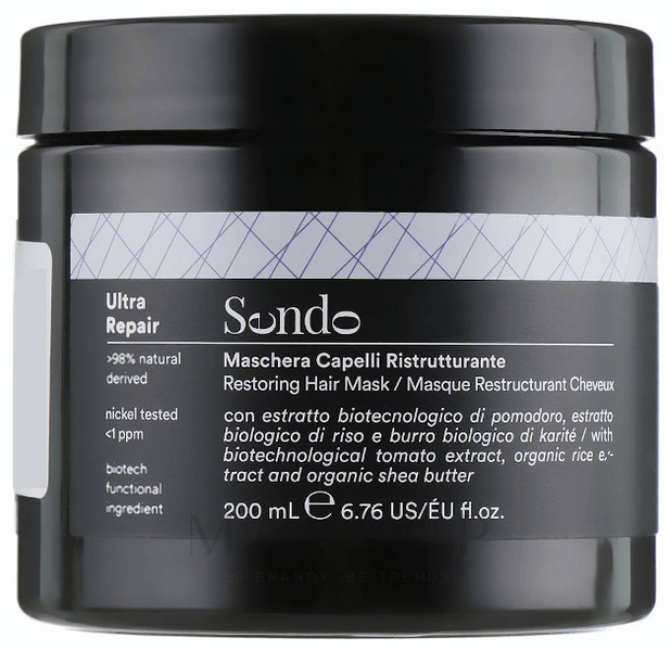 Sendo Ultra Repair Mascarilla Capilar Restauradora 200Ml - Imagen 2