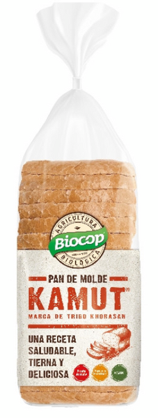Biocop Pan De Molde Blando Kamut Blanco 400gr
