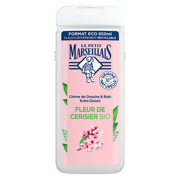 Crème de Douche Fleur de Cerisier 650ml