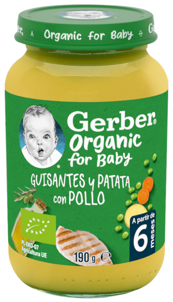 Gerber Organic Guiso Patata Pollo 190gr