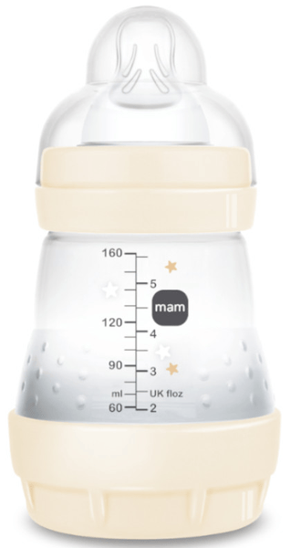 mam biberon easy start anti-colic flujo lento neutro brillante 0-2m 160 ml