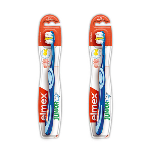 Brosse à Dents Junior 6 à 12 ans Lot de 2