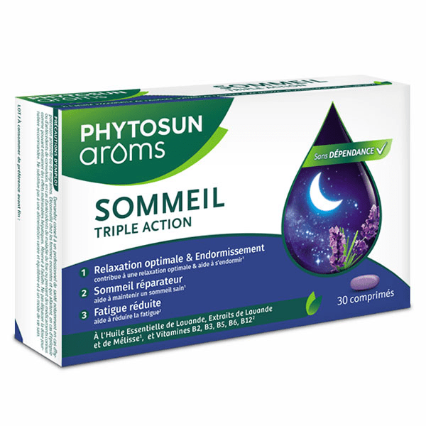 Sommeil Triple Action 30 comprimés 5
