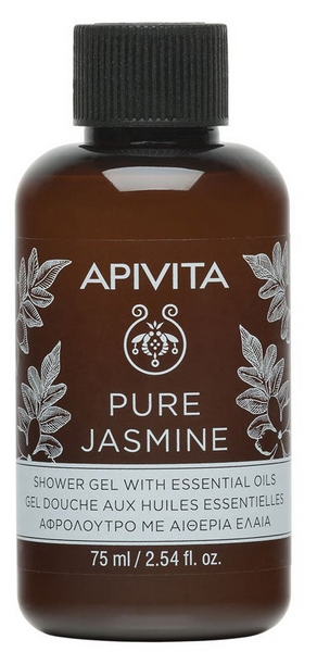 Apivita Pure Jasmine Gel De Baño Con Aceites Esenciales 75ml