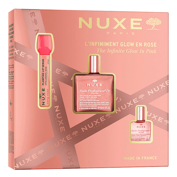 Coffret Noël L'Infiniment Glow en Rose - 68ml 5