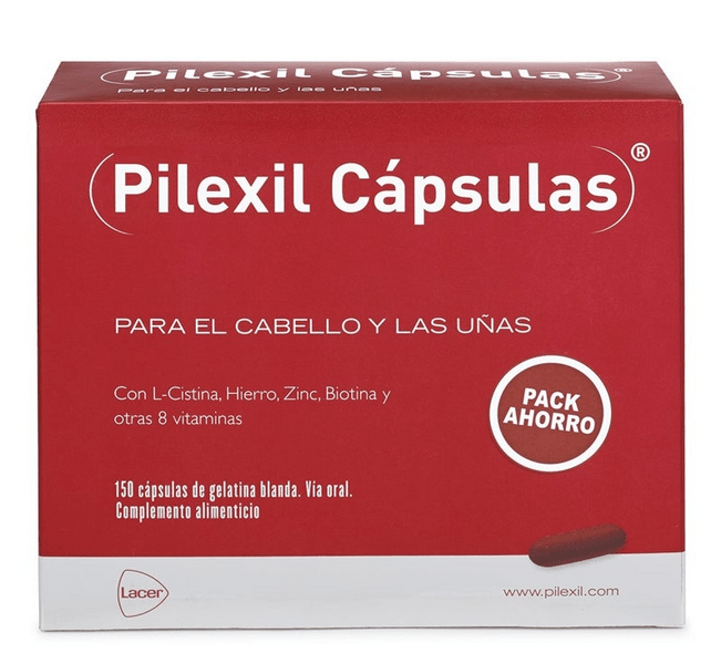 Pilexil Para El Cabello 150 Cápsulas De Gelatina Blanda
