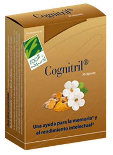 100% Natural Cognitril 30 Cápsulas
