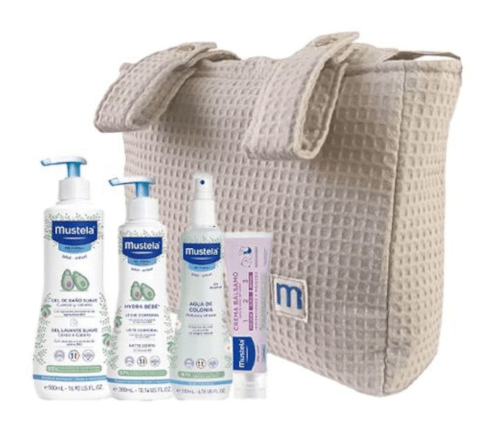 Mustela Bolsa Carrito Beige 4 Productos de Higiene