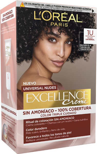 L'Oréal Paris Excellence Crema Colorante Universal Nudes 1U Negro
