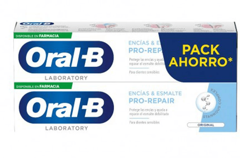 Oral-B Repair Pasta Dentífrica Encías y Esmalte Pro Original 2x100 ml